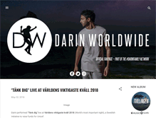 Tablet Screenshot of darinworldwide.com